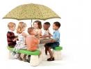 Παιδικό τραπεζάκι με ομπρέλλα 6 θέσεων ΠΡΟΣΦΟΡΑ - Merryland Park