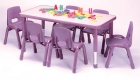 Παιδικό τραπέζι ορθογώνιο 6 θέσεων - Merryland Park